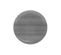 Lot de 6 Assiettes Plates ""Bohemia Square"" 26cm Noir
