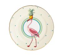 Lot de 6 Assiettes plates Carnival - 16,5cm - Flamand rose Yvonne Ellen