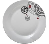 Lot de 6 Assiettes Plates ""Instant"" 27cm Blanc