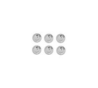 Lot De 6 Assiettes Plates - Instant - D 27 Cm - Blanc
