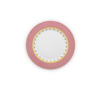 Lot de 6 Assiettes plates La Majorelle Rose - 26,5cm Pip Studio