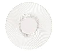 Lot de 6 Assiettes Plates ""Odyssée"" 26cm Transparent