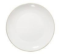Lot de 6 Assiettes Plates ""Petit Salon"" 27cm Blanc