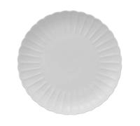 Lot de 6 Assiettes Plates ""Romy"" 27cm Blanc