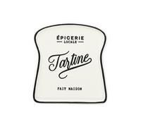 Lot de 6 Assiettes pour Toast "Brooklyn" 17cm Blanc
