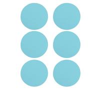 Lot de 6 autocollants de douche, ronds, sans danger, antidérapants, pour salle de bain, escaliers, sol, toilettes, idéal pour les personnes âgées, les, 94 x 3,94 pouces