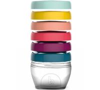 Babymoov Pots de conservation bébé Babybols - Lot 6 × 250 ml, gradués, sans BPA, hermétiques