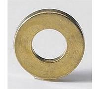 Lot de 6 bagues paumelles laiton pour meuble HETTICH, L.2.5 x Diam.16.4 mm Laiton G