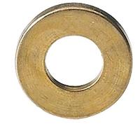 Lot de 6 bagues paumelles laiton pour meuble HETTICH, L.3 x Diam.14 mm