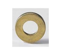 Lot de 6 bagues paumelles laiton pour meuble HETTICH, L.2.5 x Diam.16.4 mm Laiton G