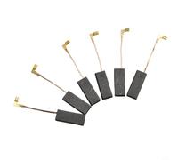 Lot de 6 balais de carbone 6,2 x 11,2 x 29 mm pour tronçonneuse McCulloch 2200 X73, compatibles avec Flymo pour Woodshark 350 400 D94