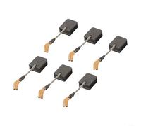 Lot de 6 balais de carbone compatibles avec les moteurs de meuleuse d'angle N421362/DWE4217/DWE4238, aide à maintenir l'efficacité du moteur et à réparer les mouvements intermittents