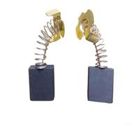 Lot de 6 balais de carbone de rechange #44 7 x 17 x 18 mm pour moteur électrique pour pièces de rechange compatibles avec marteau rotatif PH65A, scie circulaire, scie coupée, angle