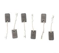 Lot de 6 balais de carbone E64 de rechange pour meuleuse d'angle 1200 W GWS12 125S/GWS12 150S, pièce de rechange pour moteur de meuleuse