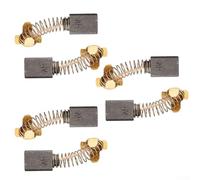Lot de 6 balais de carbone N088403 N398321 pour polisseuse DWP849 DWP849X Type 1 7/9 VS Pièces de rechange compatibles avec moteur en métal et carbone
