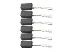 Lot de 6 balais de carbone pour meuleuse d'angle Metabo WQ 1400 / WQ 1000 / WQ, 5 x 10 x 16 mm de rechange pour perceuse électrique, moteur en fibre de carbone