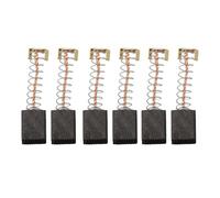 Lot de 6 balais de charbon 6 x 10 x 14 mm for moteur de broyeur à charbon 1500 A1, accessoires for outils multifonctions