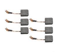 Lot de 6 balais de charbon pour Gdfnmogo N257540 | Ensemble de balais de moteur de rechange compatibles avec les meuleuses d'angle DWE4214 DWE402 de 11,4 cm | Kit d'entretien d'outils électriques