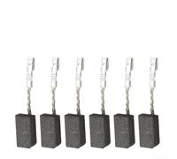 Lot de 6 balais de charbon pour meuleuse d'angle Metabo WQ 1400 et WQ 1000 pour faciliter le processus de remplacement de la brosse moteur