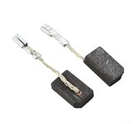 Lot de 6 balais de charbon pour meuleuse d'angle WQ1400 / WQ1000 - 5 x 10 x 16 mm - Brosses de rechange compatibles avec perceuses électriques et Power to
