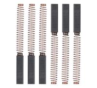 Lot de 6 balais de charbon W10380496 9706416 pour moteurs 5K5SS 5K45SS K45SS KSM100 KSM110 KP50P 6 x 6 x 25 mm