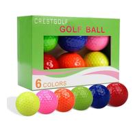 Lot de 6 balles de golf colorées My Class