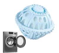 Lot de 6 balles de séchage en laine naturelle réutilisables, adoucissant de tissu naturel, réducteur antistatique pour la maison | Balles de séchage en laine écologique pour les familles, les