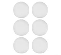Lot de 6 balles éponge absorbantes d'huile pour piscine, spa, bain, boules filtrantes flottantes pour enlever la graisse, 7,6 cm de diamètre