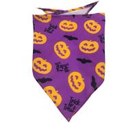 Lot de 6 bandanas pour chien - Couleur : foulard triangulaire - Pour Halloween - Bandana pour chien de petite, moyenne et grande taille - Couleur 13, L, 65 x 43 x 43 cm