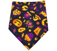 Lot de 6 bandanas pour chien - Couleur : triangle cervical - Bandana pour chien - Foulard triangulaire - Pour chiens de petite, moyenne et grande taille - 4, S, 40 x 30 x 30 cm