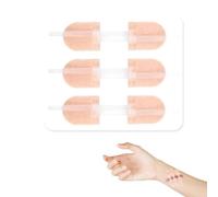 Lot de 6 bandes de suture pour plaie, pansements stériles, bandes de fermeture d'urgence, premiers secours et sécurité pour le camping et l'extérieur, pour femmes et hommes, couleur chair