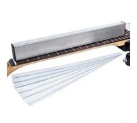 Lot de 6 barres de nivellement en acier inoxydable pour manche de guitare, Barre de nivellement de guitare, kit de polissage de frettes de guitare, barre de nivellement pour manche de guitare