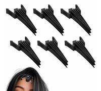Lot de 6 barrettes à cheveux volumisantes instantanées pour femme - Clips à rouleaux pour le volume, lifting des racines sur les types de cheveux, faciles à utiliser, outils de coiffure pour