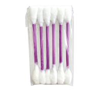 Lot de 6 bâtonnets en feutre de laine avec pochette rechargeable pour chatons d'intérieur - Baguette à mâcher douce et interactive pour la santé dentaire et les jeux actifs - Multicolore - Violet