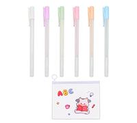 Lot de 6 bâtons de colle à séchage rapide avec trousse - Bâtons de colle volants faits à la main pour scrapbooking, magazines et notes