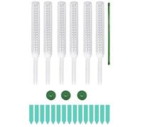 Lot de 6 bâtons de mousse pour plantes grimpantes d'intérieur avec sphaigne