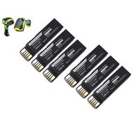 Lot de 6 batteries rechargeables LI3600, LI3678 compatibles avec Z'ebra DS3600, DS3678, EVM, LS3600, LS3678, P/N : 82-166537-01, BTRY-36IAB0E-00 Li-ion 2200 mAh/3,7 V