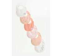 Lot De 6 Bavoirs Bébé Badian Rose TU