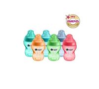 Lot de 6 biberons Closer to Nature - 260ml - Multicolore