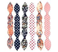Lot De 6 Bigoudis À Chignon ¿ Style Donut Français Facile À Coiffer Pour Des Coiffures Chics Et Sans Effort ¿ Parfait Pour Toutes Les Occasions