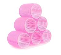 Lot de 6 bigoudis auto-agrippants de qualité salon de coiffure pour ondulations et boucles