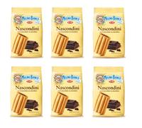 Mulino Bianco Biscuits Nascondini centre de cacao – Lot de 12 – 330 g