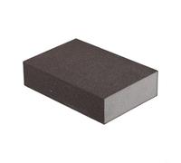 Lot de 6 blocs de ponçage éponge double face Grain 120 à 1000 pour une utilisation efficace sur bois, plastique et métal (grain 600)