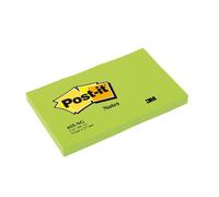 Lot de 6 blocs repositionnables de 100 feuilles. Format 7,6 x 12,7 cm. Couleur Vert Néon