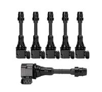 Lot de 6 bobines d'allumage compatibles avec Pathfinder 3,5 L V6 2001-2012 et QX4 3,5 L V6 2001-2003
