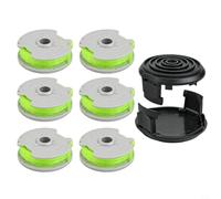 Lot de 6 bobines de débroussailleuse pour WA0014 WG168 WG184 WG190 WG191 avec pièces de rechange de ligne de 5,1 à 0,2 cm