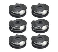 Lot de 6 bobines de fil de rechange, 8,3 m x 1,65 mm, pour coupe-bordure sans fil LIDL Parkside PRTA 20-Li A1, B2, C3, PRT 550 A1, A3, PRT 300 A1