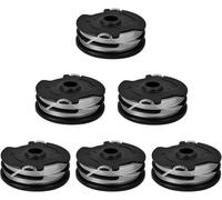 Lot de 6 bobines de fil de rechange en nylon pour débroussailleuse Lidl Parkside PRT 550 A1