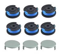 Lot de 6 bobines de fil de rechange pour débroussailleuse pour Karcher LTR 18-30 (14443120)