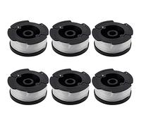 Lot de 6 bobines de fil pour coupe-bordure Black Decker STC1820CM STC1820PC STC1820EPC STC1820EPC STC1840EPC ST5530 ST1823 GLC1823L20